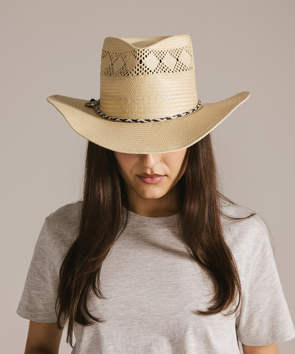 Braided Bolo Tassel Hat Band