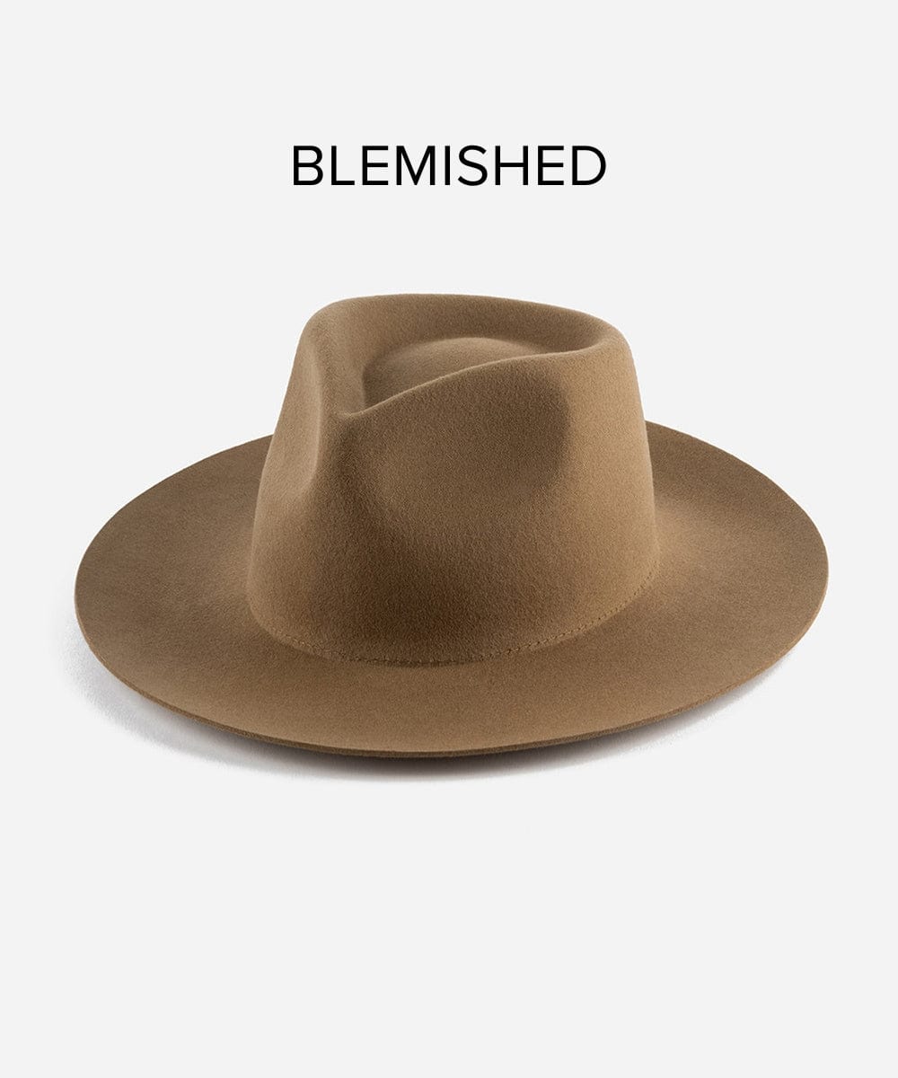 Blemished Felt Zephyr Rancher - Brown BLEMISHED 55 XS / Brown