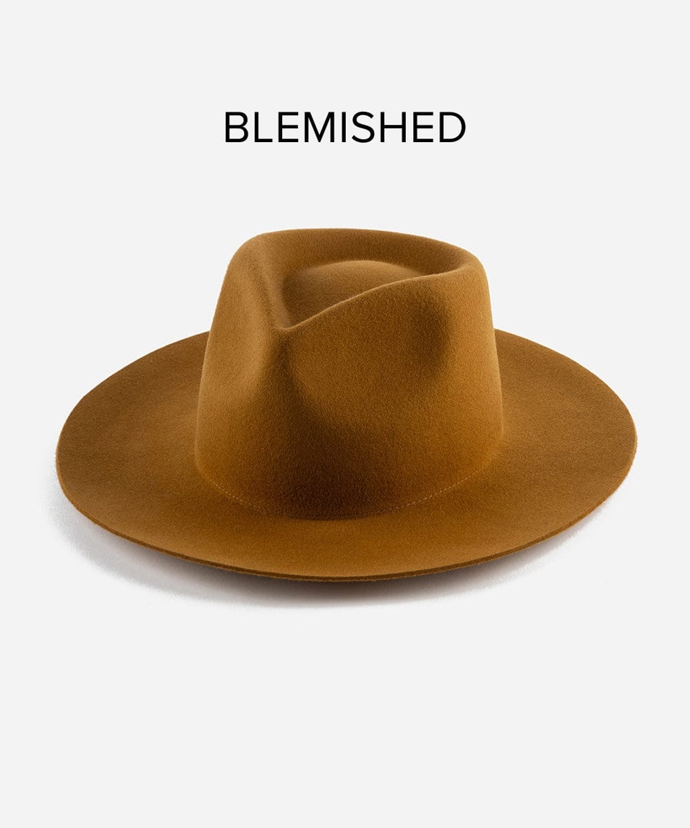 Blemished Felt Zephyr Rancher  - Cinnamon BLEMISHED 55 XS / Cinnamon