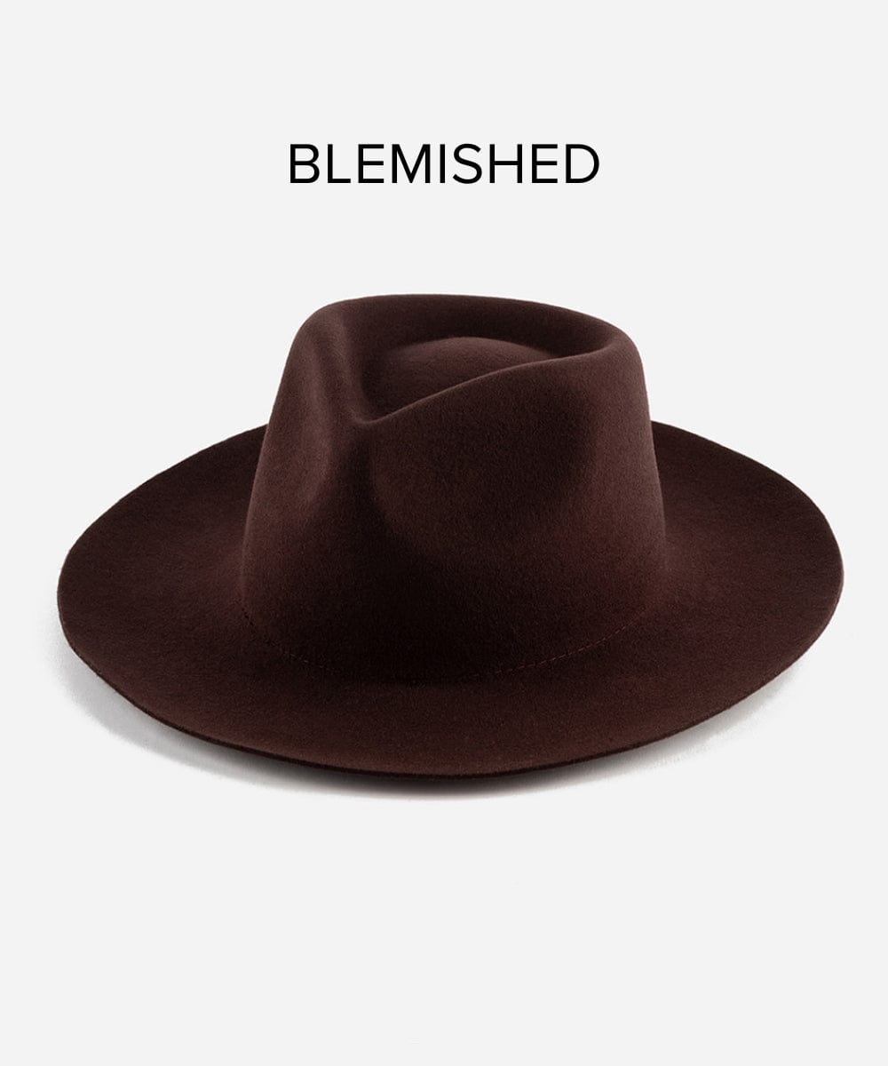 Blemished Felt Zephyr Rancher - Dark Cherry BLEMISHED 55 XS / Dark Cherry [dark cherry]