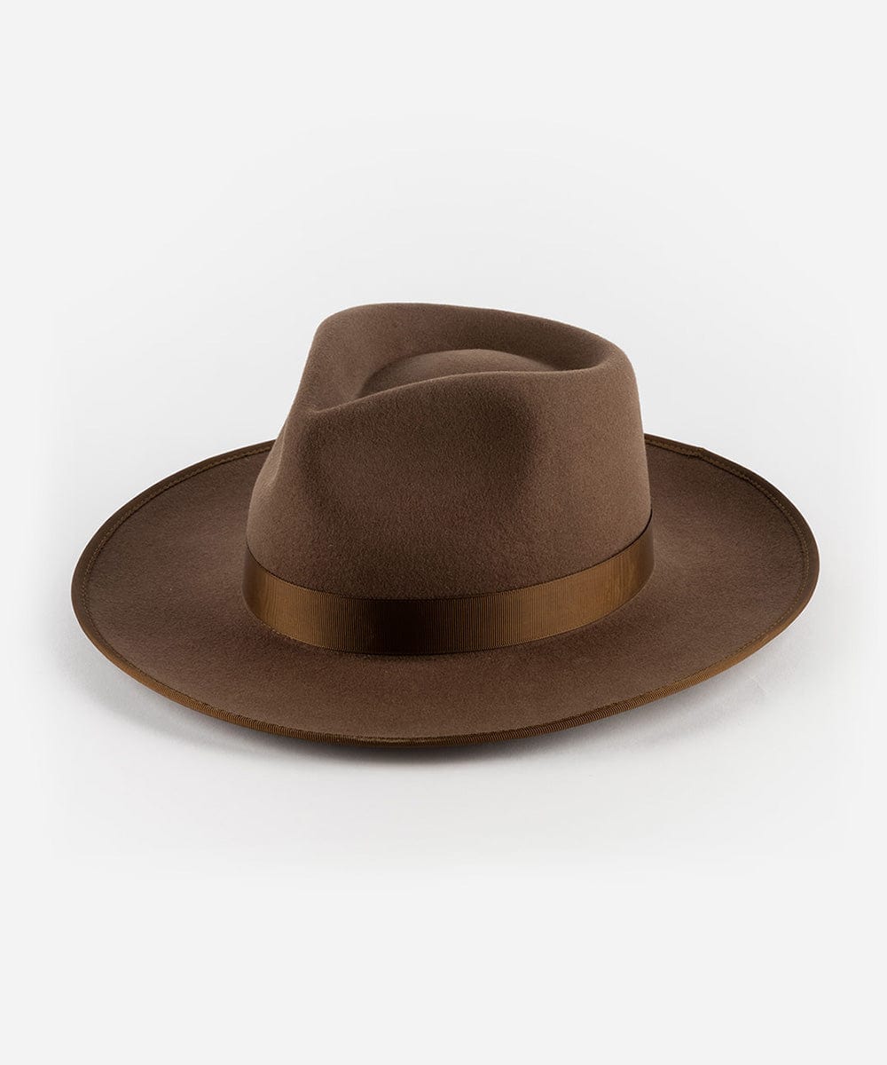 Felt Hats Monroe Rancher Chocolate / XS 55