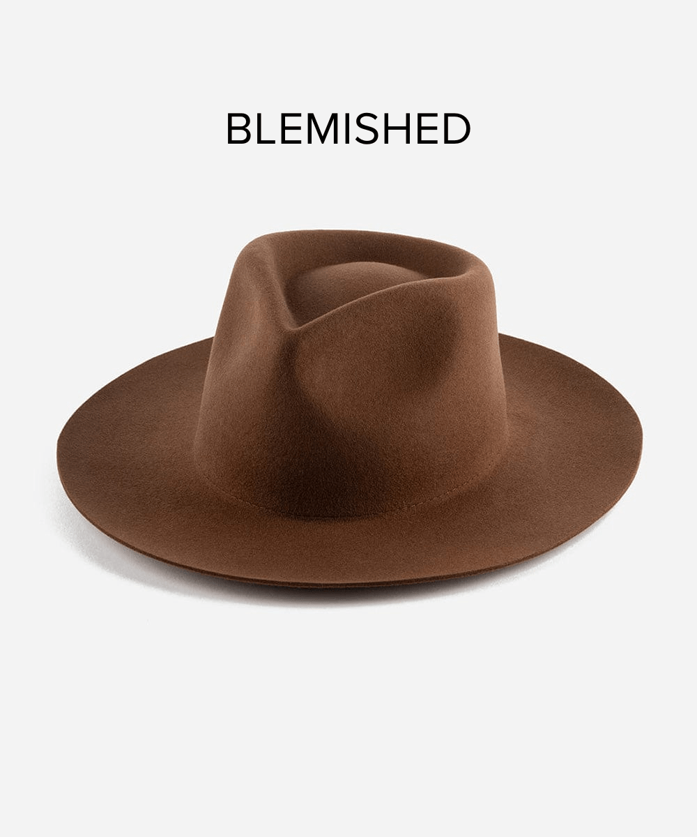 Felt Hats Zephyr Rancher - Dark Oak BLEMISHED Dark Oak / XS 55