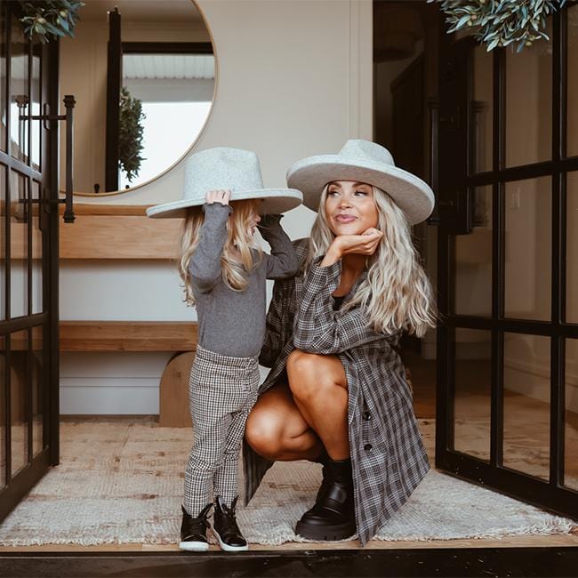 Felt Hats Kids Cara Loren Pencil Brim