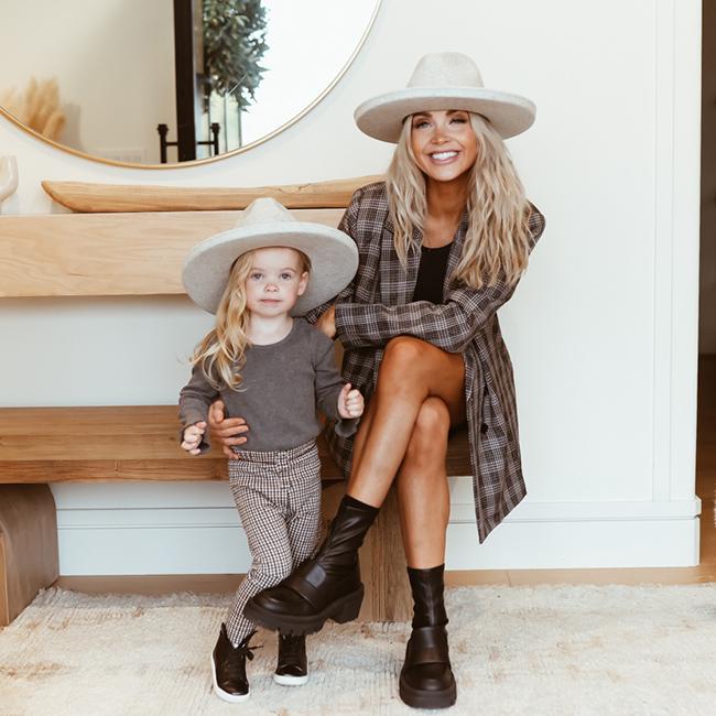 Felt Hats Kids Cara Loren Pencil Brim