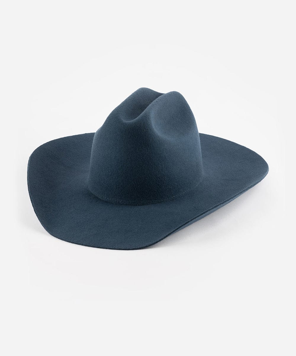 Felt Hats Teddy Cattleman Vintage Blue / XS 55