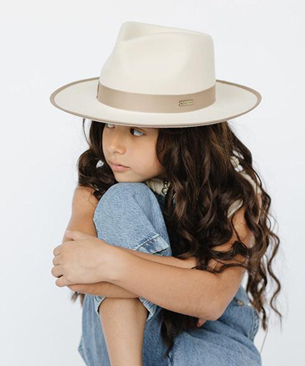 Kids Monroe Kids Rancher White-Taupe / 53