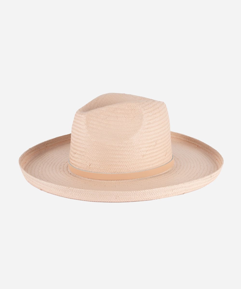 Straw Hats Penny Pencil Brim Fedora Limited Edition Light Pink / XS 55