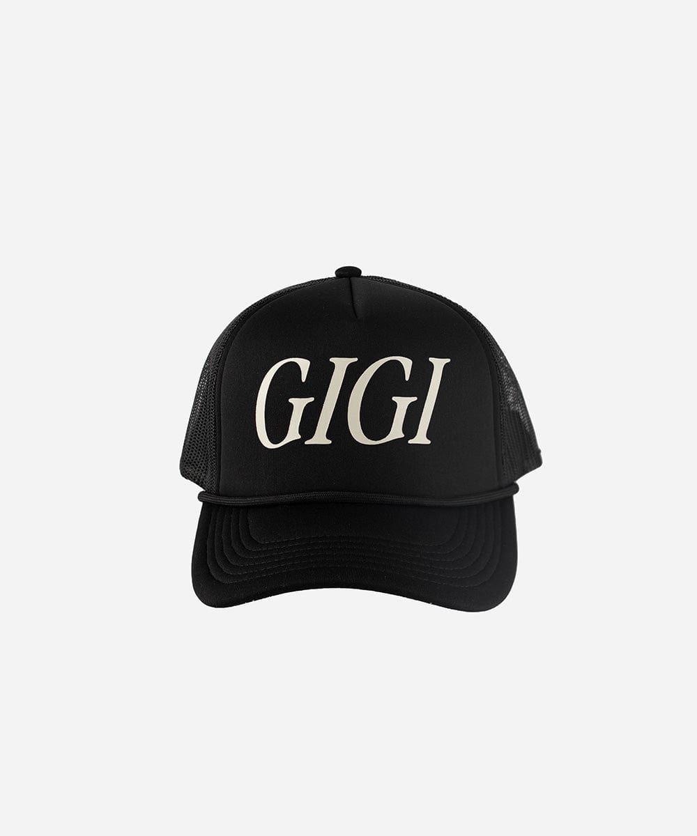 Truckers Gigi (Swiss Days) Foam Trucker Hat Black