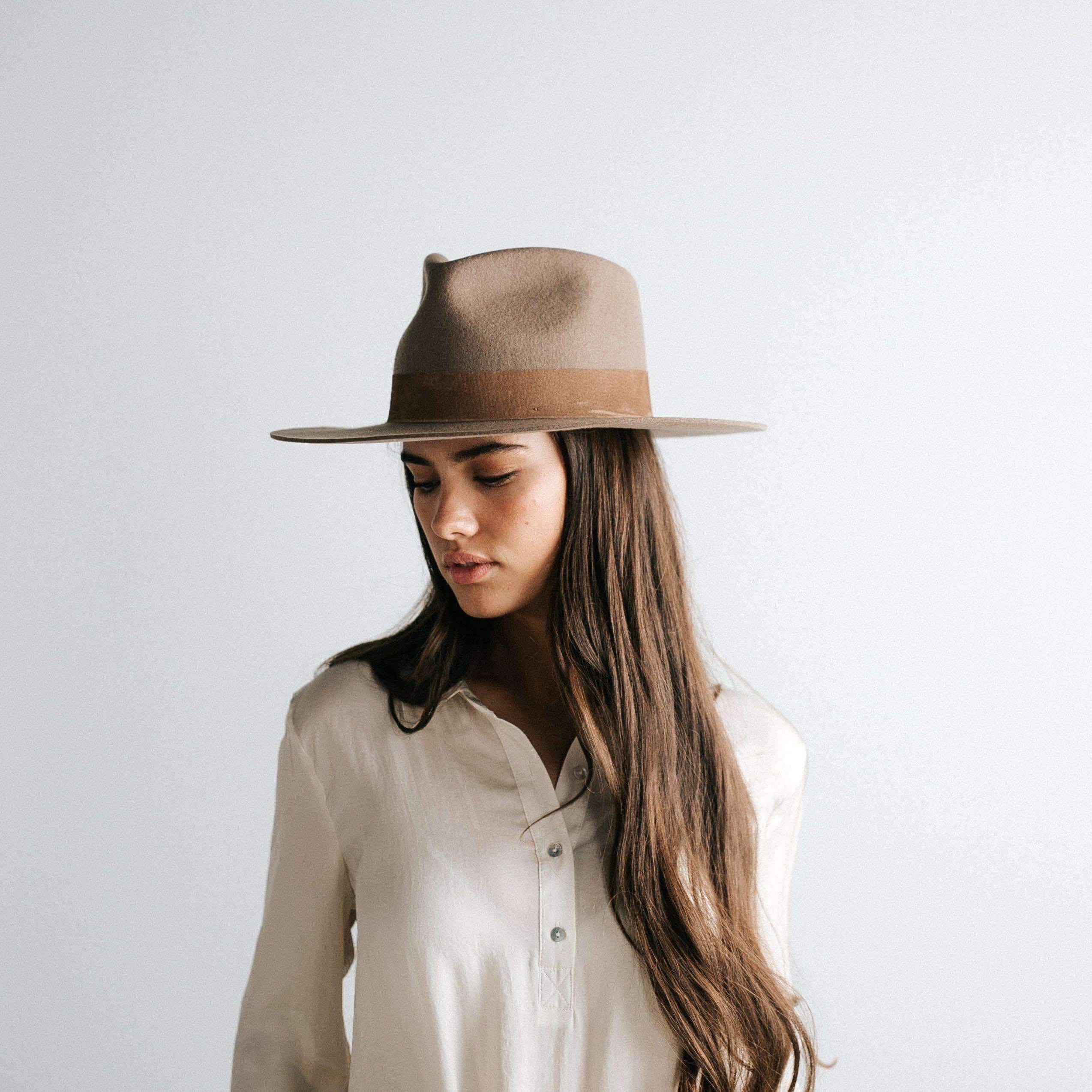 Blemished Felt Miller Fedora - Brown BLEMISHED [brown]