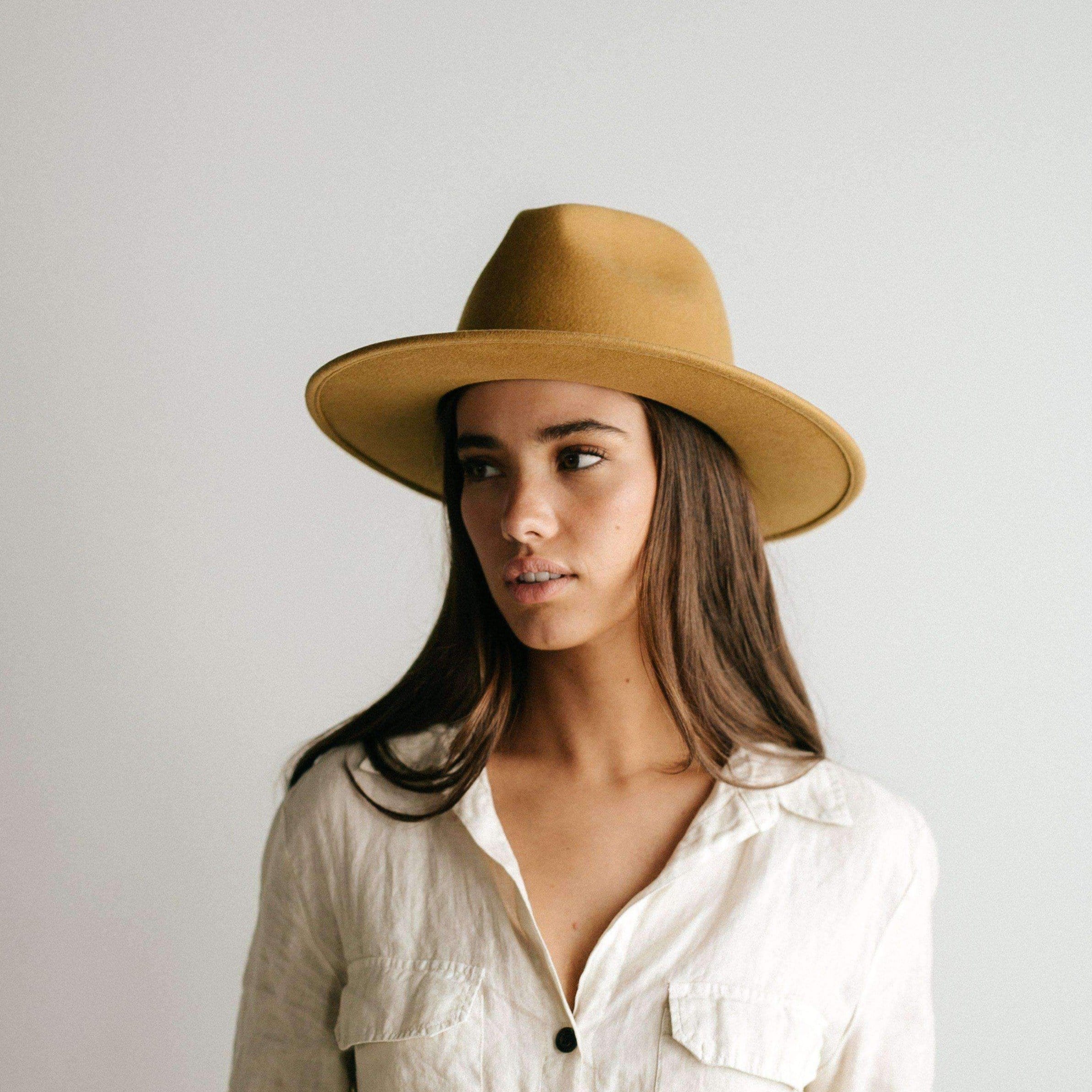 Felt Hats Wes Fedora - Mustard - BLEMISHED [mustard]